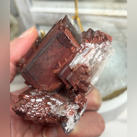 Hematite Calcite Covered Calcite - Picture 6 of 8